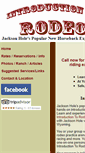 Mobile Screenshot of introductiontorodeo.com