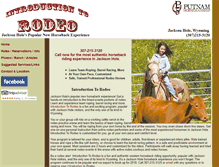 Tablet Screenshot of introductiontorodeo.com